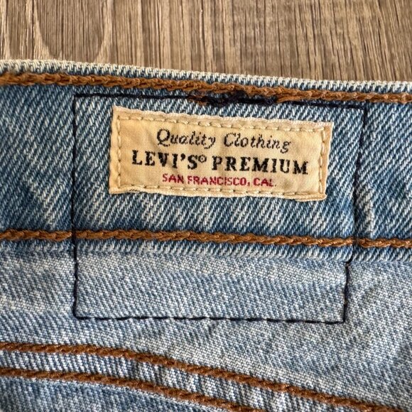Levi's Premium Wedgie Straight Fit Women's Jeans | Low Stretch | 29 x 30 - Picture 10 of 16